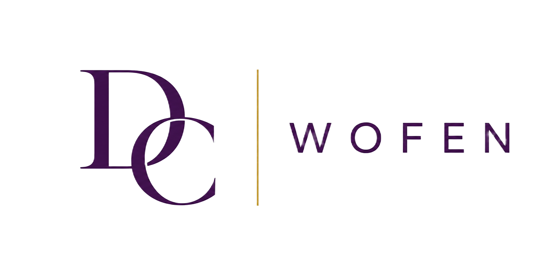 Daniella Coffey and WOFEN logo