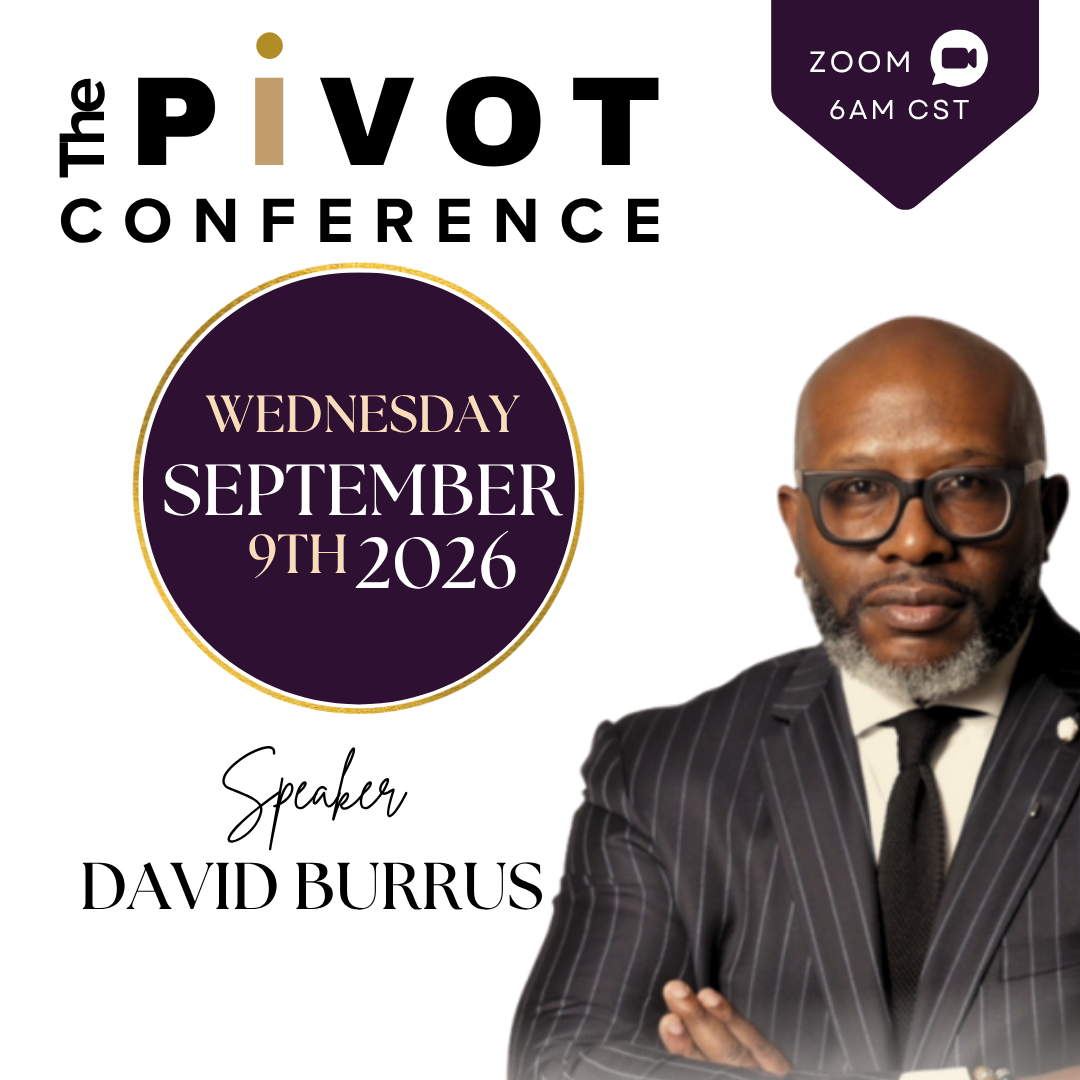 Week 2 flyer, September 9: David Burrus, Blueprints for the Builder, Pivot in Prayer